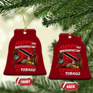 Trinidad And Tobago Independence Day Ceramic Ornament Trinidadian Heritage Steelpan Scarlet Ibis
