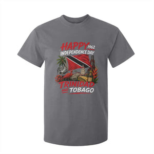 Trinidad And Tobago Independence Day T Shirt For Kid Trinidadian Heritage Steelpan Scarlet Ibis