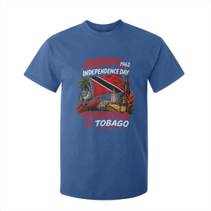 Trinidad And Tobago Independence Day T Shirt For Kid Trinidadian Heritage Steelpan Scarlet Ibis