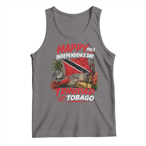 Trinidad And Tobago Independence Day Tank Top Trinidadian Heritage Steelpan Scarlet Ibis