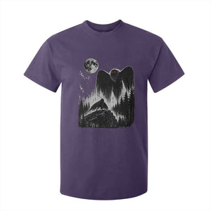 Mothman Howling at Moon 90s Retro T Shirt For Kid Funny West Virginia Cryptid