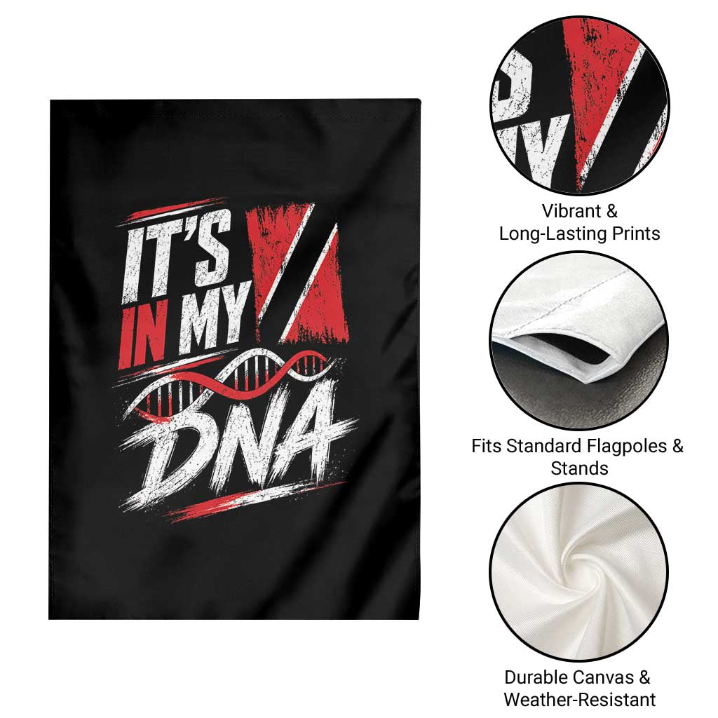 It Is in My DNA Trinidad and Tobago Garden Flag Trinidadian Flag Roots