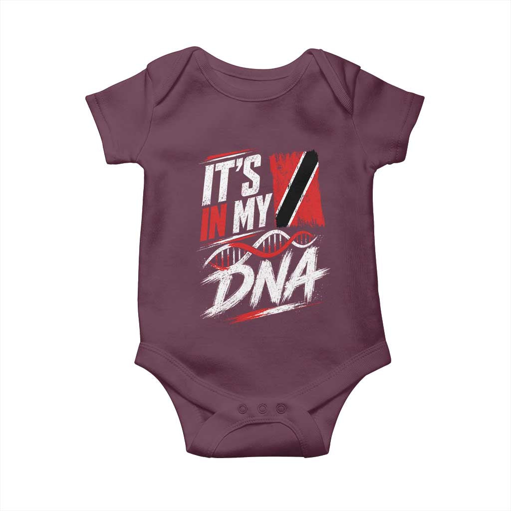 It Is in My DNA Trinidad and Tobago Baby Onesie Trinidadian Flag Roots