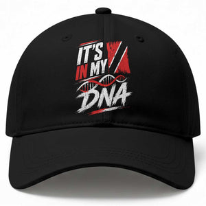 It Is in My DNA Trinidad and Tobago Baseball Cap Trinidadian Flag Roots