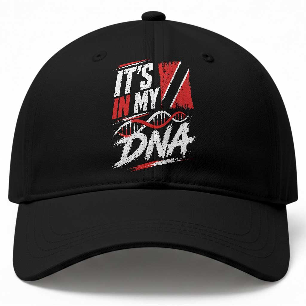 It Is in My DNA Trinidad and Tobago Baseball Cap Trinidadian Flag Roots TS11 Print Your Wear