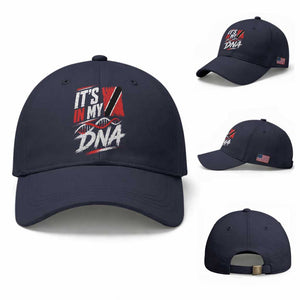 It Is in My DNA Trinidad and Tobago Baseball Cap Trinidadian Flag Roots
