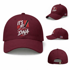 It Is in My DNA Trinidad and Tobago Baseball Cap Trinidadian Flag Roots