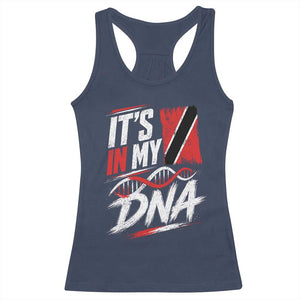 It Is in My DNA Trinidad and Tobago Racerback Tank Top Trinidadian Flag Roots