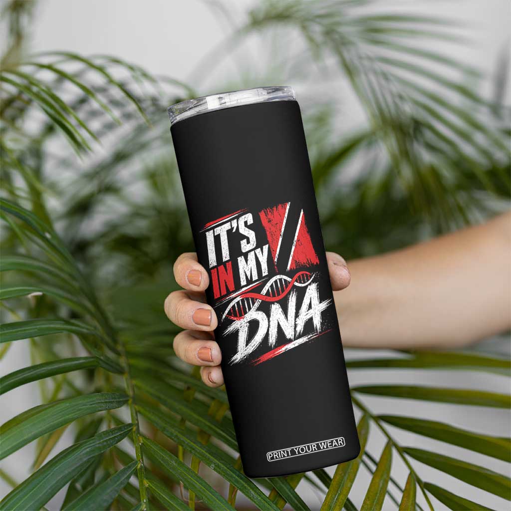 It Is in My DNA Trinidad and Tobago Skinny Tumbler Trinidadian Flag Roots TS11 Print Your Wear