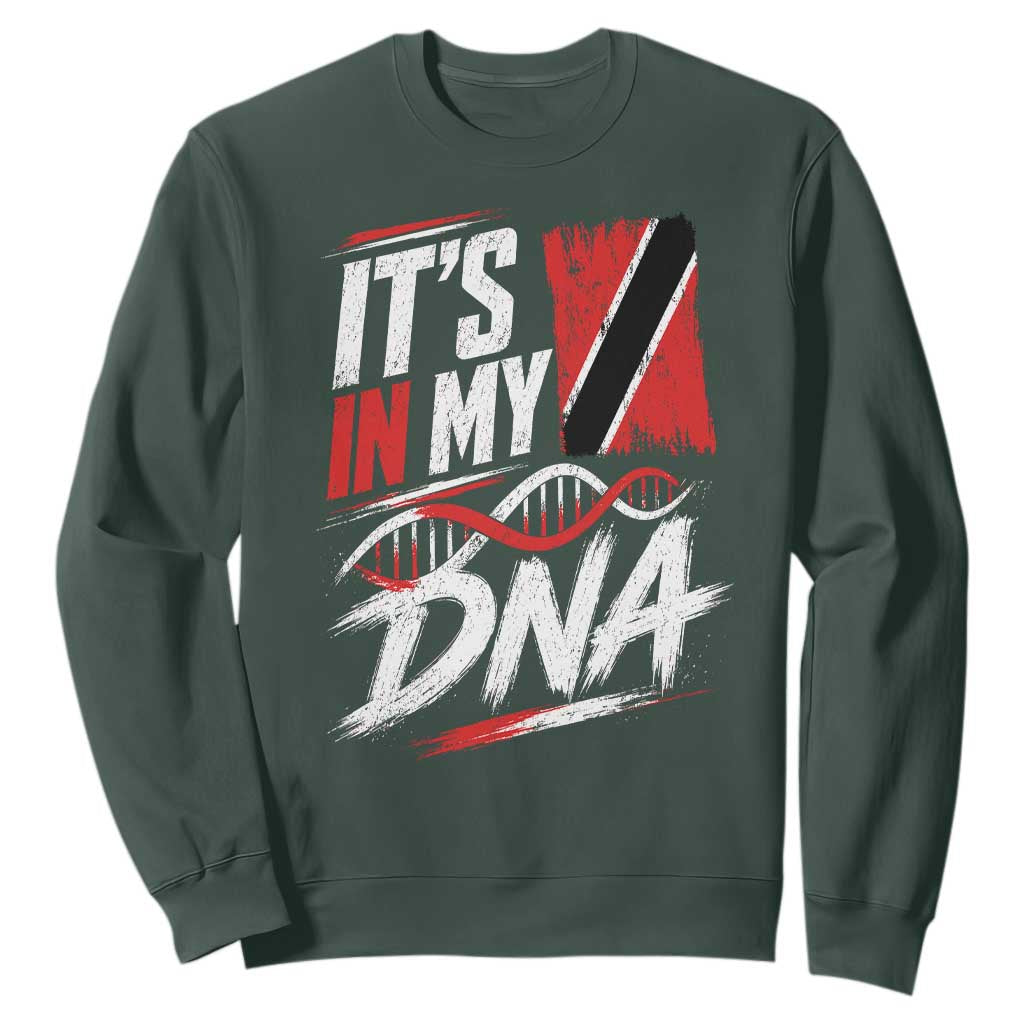 It Is in My DNA Trinidad and Tobago Sweatshirt Trinidadian Flag Roots