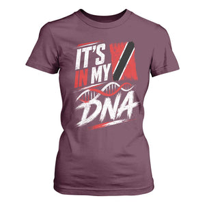 It Is in My DNA Trinidad and Tobago T Shirt For Women Trinidadian Flag Roots
