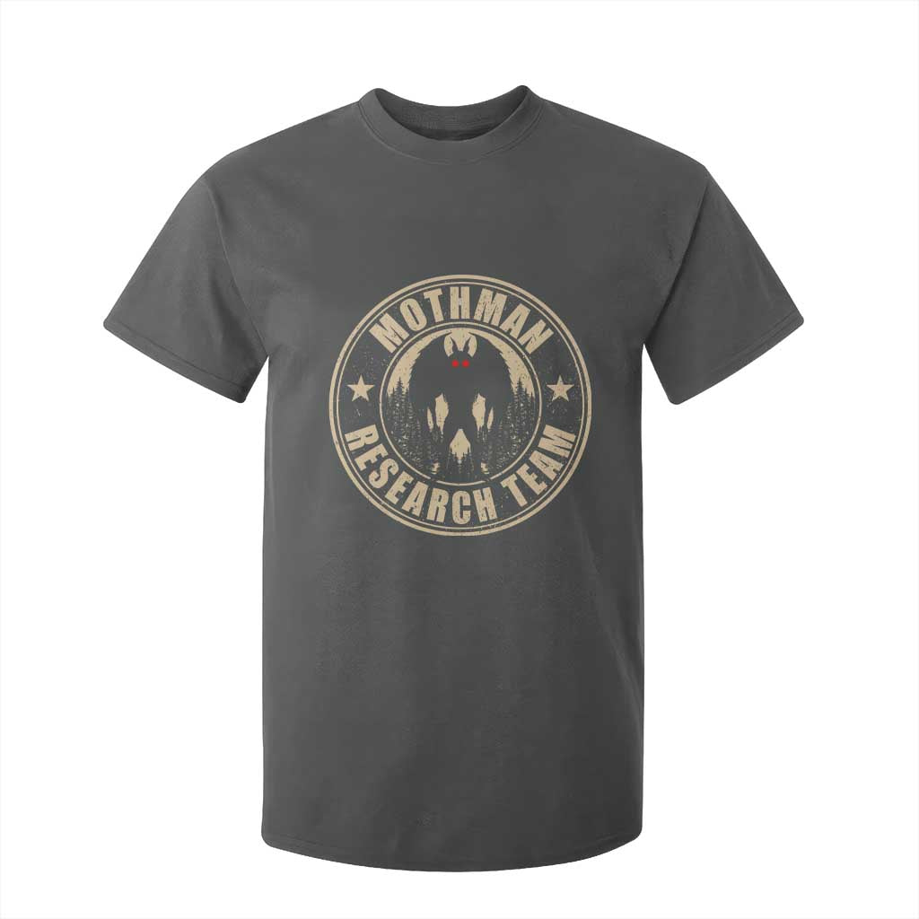 Funny Mothman Research Team T Shirt For Kid Cryptozoology Cryptid Hunting