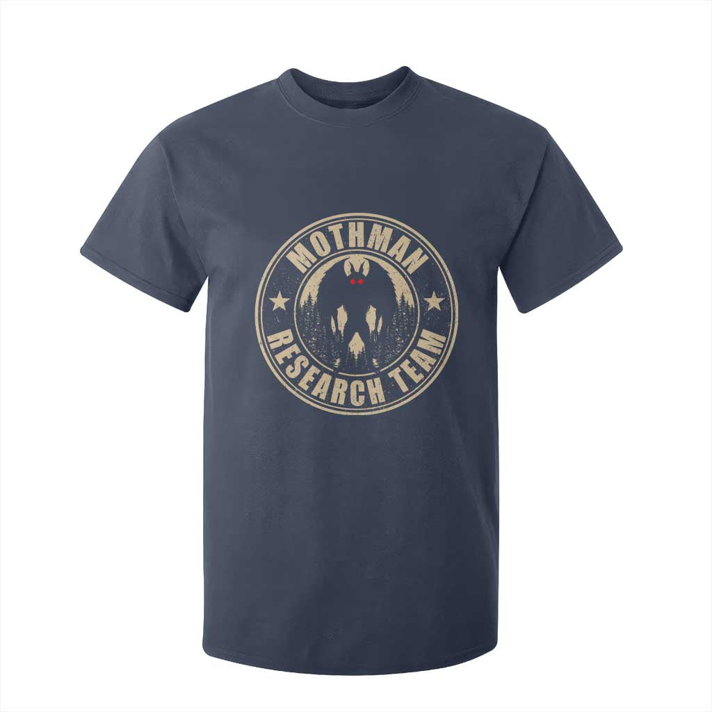 Funny Mothman Research Team T Shirt For Kid Cryptozoology Cryptid Hunting