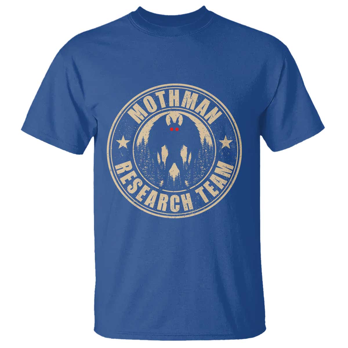 Funny Mothman Research Team T Shirt Cryptozoology Cryptid Hunting
