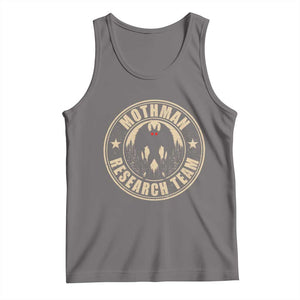 Funny Mothman Research Team Tank Top Cryptozoology Cryptid Hunting