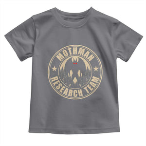Funny Mothman Research Team Toddler T Shirt Cryptozoology Cryptid Hunting