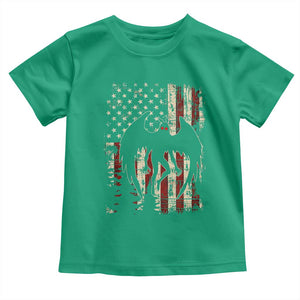 Mothman American Flag Patriotic Cryptid Creature Toddler T Shirt TS11 Irish Green Print Your Wear