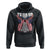 Trump Supporter Hoodie Pro God Pro Life Pro Jobs Pro Military Pro American 2024 Eagle American Flag TS11 Black Print Your Wear