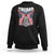 Trump Supporter Sweatshirt Pro God Pro Life Pro Jobs Pro Military Pro American 2024 Eagle American Flag TS11 Black Print Your Wear