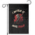 Funny Scary Halloween Slasher Garden Flag I Wish It Was Friday TS11 Black Print Your Wear