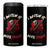 Funny Scary Halloween Slasher 4 in 1 Can Cooler Tumbler I Wish It Was Friday TS11 One Size: 16 oz Black Print Your Wear
