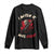 Funny Scary Halloween Slasher Long Sleeve Shirt I Wish It Was Friday TS11 Black Print Your Wear