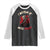 Funny Scary Halloween Slasher Raglan Shirt I Wish It Was Friday TS11 Black White Print Your Wear