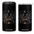 Funny Halloween Witch Spooky Season Orange Cauldron 4 in 1 Can Cooler Tumbler TS11 One Size: 16 oz Black Print Your Wear