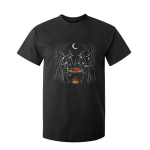 Funny Halloween Witch Spooky Season Orange Cauldron T Shirt For Kid TS11 Black Print Your Wear