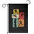 American Football Player Retro Vintage Sport Lover Garden Flag - Print Your Wear