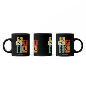 American Football Player Retro Vintage Sport Lover Coffee Mug - Print Your Wear