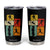 American Football Player Retro Vintage Sport Lover Tumbler Cup - Print Your Wear