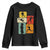American Football Player Retro Vintage Sport Lover Youth Sweatshirt - Print Your Wear