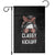 Funny Classy Until Kickoff Garden Flag American Football Game Day Messy Bun - Print Your Wear