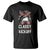 Funny Classy Until Kickoff T Shirt American Football Game Day Messy Bun - Print Your Wear