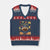 Football And Fall Yall V-Neck Knit Sweater Vest Fall Season American Football TS11 Navy Red Print Your Wear