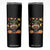 Football And Fall Yall Skinny Tumbler Fall Season American Football - Print Your Wear