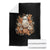 Halloween Ghost Throw Blanket Vintage Floral Pumpkin Glitter Print TS11 Black Print Your Wear