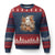 Halloween Ghost Ugly Christmas Sweater Vintage Floral Pumpkin Glitter Print TS11 Navy Red Print Your Wear