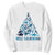 Christmas In Hawaii Sweatshirt Mele Kalikimala Sea Animals Xmas Tree TS11 White Print Your Wear