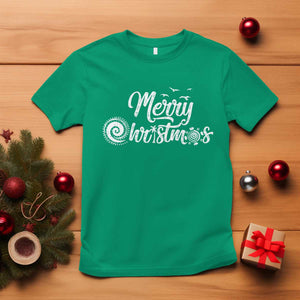 Christmas In Hawaii T Shirt Merry Christmas Hawaiian Symbols TS11 Irish Green Print Your Wear