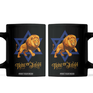 Tribe Of Judah Coffee Mug Bible History Hebrew Christ Israelite Lion TS11 Black Print Your Wear