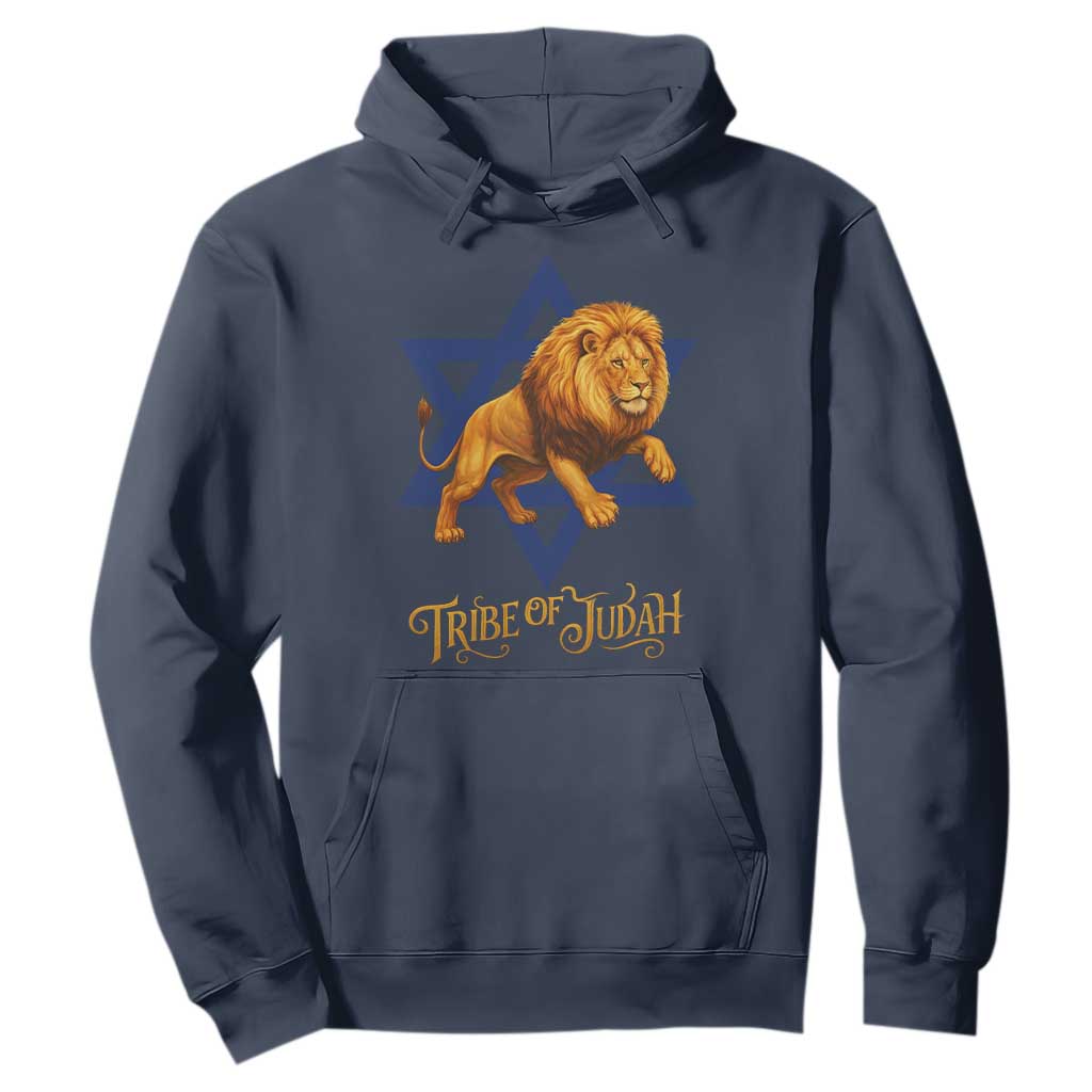 Tribe Of Judah Hoodie Bible History Hebrew Christ Israelite Lion TS11 Navy Print Your Wear
