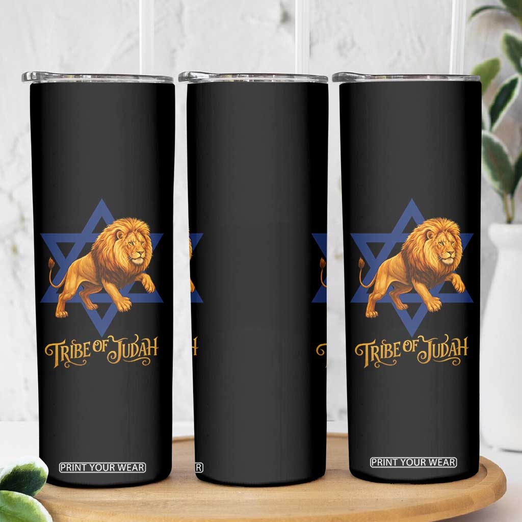 Tribe Of Judah Skinny Tumbler Bible History Hebrew Christ Israelite Lion TS11 Print Your Wear