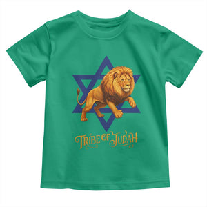 Tribe Of Judah Toddler T Shirt Bible History Hebrew Christ Israelite Lion TS11 Irish Green Print Your Wear