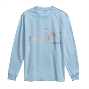 Lion Tribe of Judah Hebrew Christ Israelite Long Sleeve Shirt TS11 Light Blue Print Your Wear