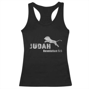 Lion Tribe of Judah Hebrew Christ Israelite Racerback Tank Top TS11 Black Print Your Wear