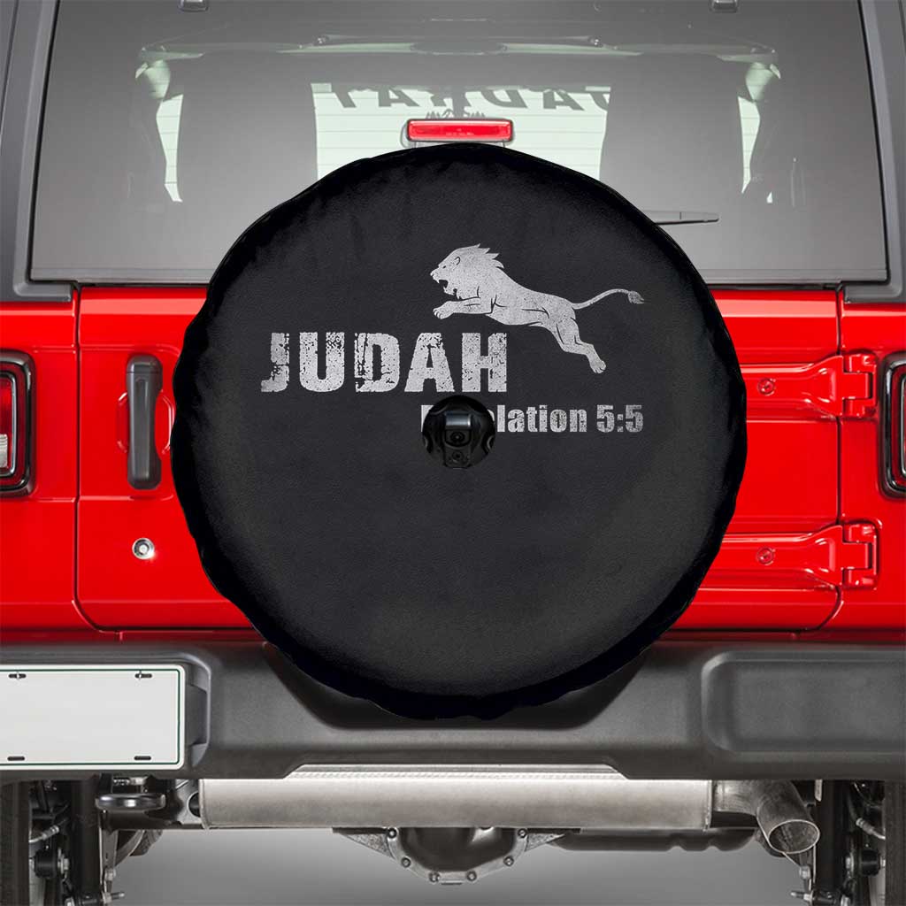 Lion Tribe of Judah Hebrew Christ Israelite Spare Tire Cover TS11 Black Print Your Wear