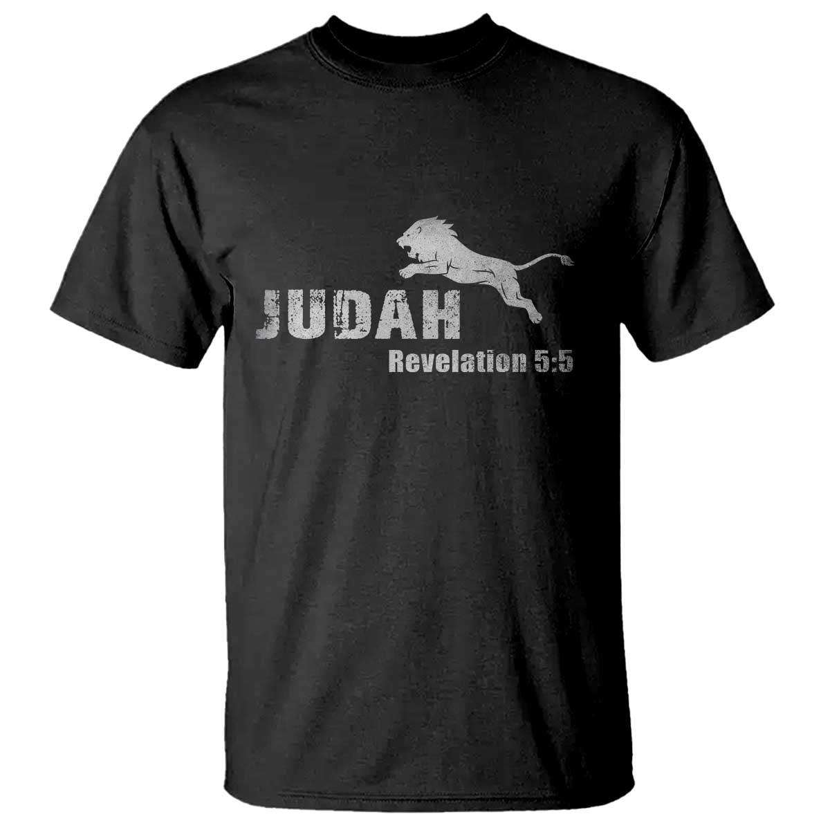 Lion Tribe of Judah Hebrew Christ Israelite T Shirt TS11 Black Print Your Wear