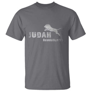 Lion Tribe of Judah Hebrew Christ Israelite T Shirt TS11 Charcoal Print Your Wear